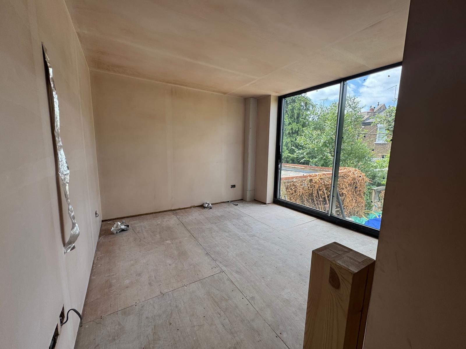 Basement construction work by Designed House LTD